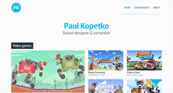 Desktop Screenshot of paulkopetko.com