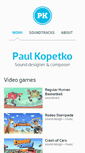Mobile Screenshot of paulkopetko.com